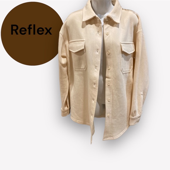 Reflex Jackets & Blazers - NWT Reflex Life is out there button down jacket